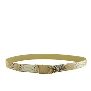 NWT Linea Pelle Snake Embossed Belt | L